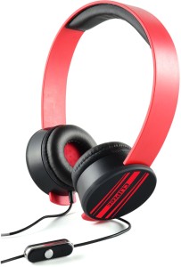 Cliptec CLiPtec BMH832RD Urban Remixx - Multimedia Stereo Headset-Red Wired bluetooth Headphones