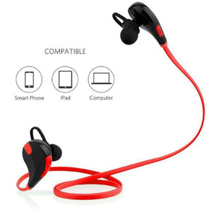 Sportzee QY7 Jogger Headphone Red Wireless bluetooth Headphones