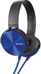 Sony MDR-XB450-Blue Headphones