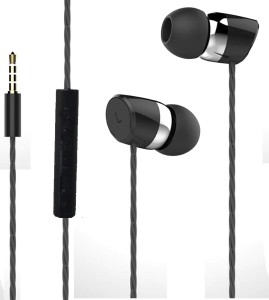 Joy Universal HiFi Noise-Isolating High Bass In-Ear Piston Earphone with 3.5mm Jack , With Mic Wired Headset With Mic