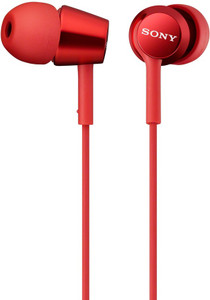Sony MDR-EX150_Red Wired Headphones