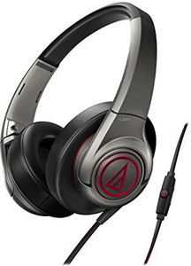 Audio Technica-Headphones Audiotechnica Ath-Ax5Is Sonicfuel Over-Ear Headphones (Gray) Headphones