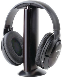 Pyle Home Phpw5 Professional 5 In 1 Wireless Headphone System Wired bluetooth Headphones
