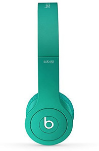 Beats Solo Hd On Ear Headphone Drenched In Teal Bluetooth