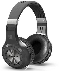 Bluedio H Plus Turbine Wireless Bluetooth 4.1 Stereo Headphones With Mic/Micro Sd Card Slot/Fm Radio (Black) Wired bluetooth Headphones