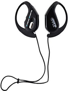 Pyle Pwbh18Bk Water Resistant Bluetooth Streaming Wireless Headphones With Built-In Microphone, Black Wired bluetooth Headphones