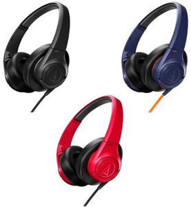 Audio Technica Audio Technica Athax3Nv Over-Ear Headphones, Navy Blue Headphones