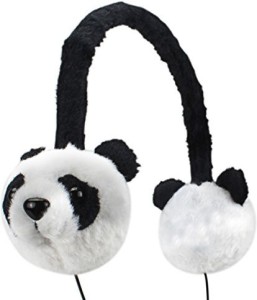 Accessory Power Gogroove Kdz Kids Safe Panda Over-Ear Headphones With Volume Limiting Sound - Works With Neutab N7 , Vuru Jr Headphones