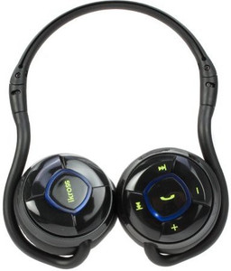 Ikross A2Dp Bluetooth Stereo Headphone Headset With Black Carrying Case - Supports Wireless Music Streaming And Hands-Free Calling Wired bluetooth Headphones