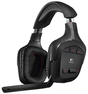 Logitech Wireless Gaming Headset G930 With 7.1 Surround Sound (Certified Refurbished) Wired bluetooth Headphones