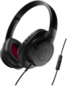 Audio Technica ATH-AX1iS-BK Wired Headphones