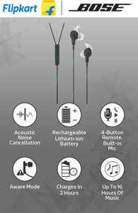 Bose Quietcomfort 20 For Samsung Android Devices In The Ear Wired