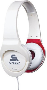 Pioneer Se-Mj721I-W Steez On-Ear Stereo Headphones Headphones