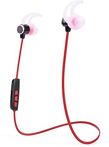 Basstyle Basstyle TB-1019CF Hot Selling 2015 Newest Bluetooth Earphone Headset for Sports with Super Comfortable Ear Tips Never Fall Out (Red) Wireless Bluetooth Headset With Mic
