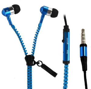 Zarsa Zip Style Cord Headphones