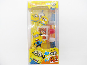 A Connect Z Minions Cartoon Design Good sound Base Ear Headst-184 Wired Headset With Mic