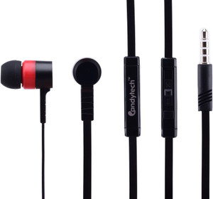 Candytech HF-S60-Red Wired Gaming Headset With Mic