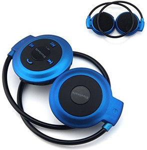 Fifine FiFine Wireless Bluetooth Music Stereo Universal Headset Headphone for iPhone iPad Samsung, blue Wireless Bluetooth Headset With Mic