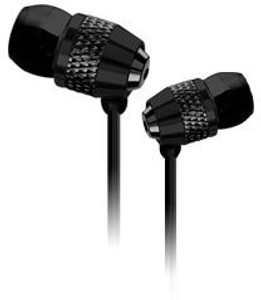 NoiseHush NoiseHush NX40 - 11673 3.5mm Stereo Headset with Mic for Apple iPad/iPad 2/iPod/iPhone 3Gs 4 4S/and All Cell Phone Models and Brands - Bluetooth Headset - Retail Packaging - Black/Black Headset with Mic