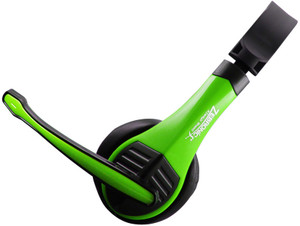 Zebronics Bolt Green Headset with Mic
