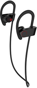 Kingstar Sweatproof Bluetooth Headphone , Kingstar Wireless Sports Noise Cancelling Earbuds ,Superb Sound Quality Mic Earphones Iphone Mobile Phone Outdoor Activities Running Exercise Gym Headsets(black) Headset with Mic