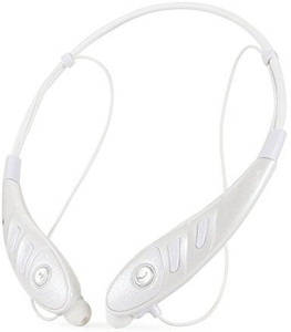 PowerLead PowerLead PL008 Bluetooth Headphones Neckband Wireless Stereo Headsets with Hands-free Calling for Iphone 6,6 Plus, Android Cellphones Enabled Bluetooth Device-White Bluetooth Headset with Mic