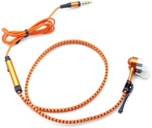 Wellcare Zipper Handfree For Lava Xolo Q500 Headphones