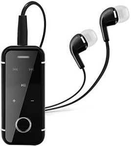 VU4 Compatible i6S Black Bluetooth V 4.0 Headsets With Vibration & Call Function & Dolby Digital Sound Wired Bluetooth Headset With Mic