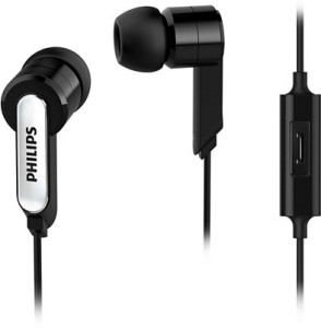Philips SHE1405BK/94 Wired Headset With Mic