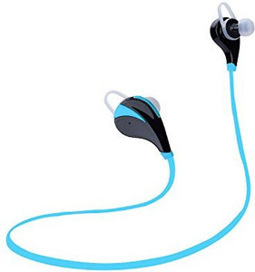 SmartSync Bluetooth 4.0 Headset Stereo Earphones Wireless Earset Earbuds Sweatproof Sports Running Headphones rophone For Andorid IOS Mobile Phones 3D music experience Smart Voice Control (Blue) Wireless Bluetooth Gaming Headset With Mic