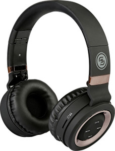 Sound One P-6 (Black/Copper) Wireless Bluetooth Gaming Headset With Mic