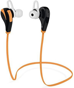 Best Elec Bluetooth Headphone, BestElec 4.0 Wireless Stereo Headset Sweat-proof Sports Running Gym Earphones rophone for iPhone 6s Plus, 6 Plus, Samsung, Other Android & IOS Phones, Orange Wireless Bluetooth Headset With Mic