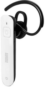 August August EP620 - Bluetooth Headset with A2DP - Hands Free Speaker Phone with Media Playback (White) Headset with Mic