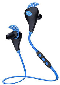 LEMFO LEMFO Wireless Bluetooth V4.1 Earbuds Noise Cancelling Sports Running Gym Exercise Sweatproof Earphones (Blue) Bluetooth Headset with Mic