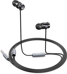 Aukey In-Ear with Metal Housing Wired Headset With Mic