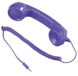 Shrih Anti Radiation Retro Style Wired Headset With Mic