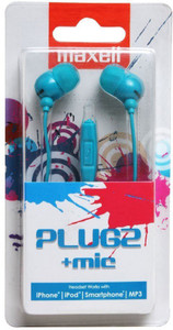 Maxell Plugz Wired Headset With Mic