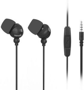 Maxell Plugz with Mic Headphones