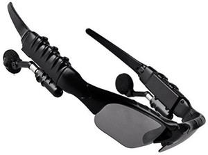 Keeda iBaste Foldable Eyeglasses Bluetooth Sunglass (Polarized Lenses) Handsfree Headset for Mobile Phone Headset with Mic