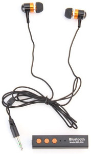 HiTechCart MS-808 Mobile Commercial Clip-On 4.1 Stereo Wireless Hands-free Mic Wired & Wireless Bluetooth Headset With Mic