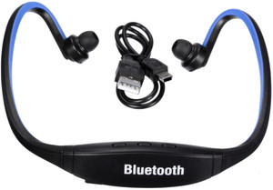 Quit-X ™ FM Radio Sport Music MP3 Player Memory Card Supported Wireless Bluetooth Headset With Mic
