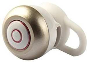 Soyan Soyan® Mini Small Bluetooth Headset 4.1 Earbud Headset Headphone Earpiece Earphone with Microphone For iPhone and Android Smartphone (Gold) Headset with Mic