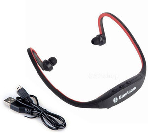 Quit-X ® Sport Micro SD/TF MP3 Music Player Wireless Bluetooth Headset With Mic