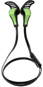 stardrift Stardrift Stereo Bluetooth Sports Headset In Era Earphone Lightweight Sweatproof for Sports Running Gym Hiking for iPhone 6 6 Plus 5S 5C Samsung Galaxy Note 5 4 3 S6 S5 S4 Black & green Wireless Bluetooth Headset With Mic