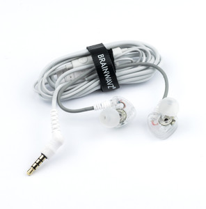 Brainwavz XFIT XF-200 In-Ear Sport Earbuds Noise Isolating with Remote & Mic Wired Headset With Mic
