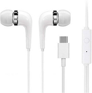 Total HIGH QUALITY HI BASS TYPE C HANDSFREE FOR PIXEL Wired Headset With Mic