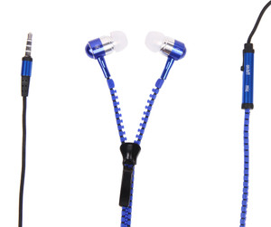 Elecktra Zip Style Cord Earphones Wired Gaming Headset With Mic