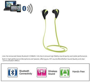 WOFALA WOFALA Headset Wired & Wireless Bluetooth Headset With Mic