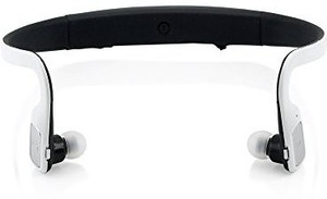 Gearonic Gearonic Waterproof Sports Stereo Wireless Active Bluetooth HandsFree Headset for Cell Phone iPhone PC - Non-Retail Packaging - White Headset with Mic
