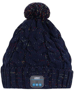 August August EPA30 - Bluetooth Headphone Cable Knit Hat - Ideal Christmas Gift for Gadget Lovers (Blue) Wireless Bluetooth Gaming Headset With Mic